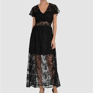 Kooples long see through dress